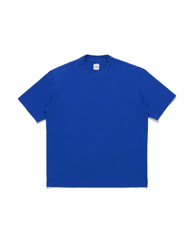 Studio T-Shirt - Cobalt-- Front Pockets Side Pockets Patch Pockets