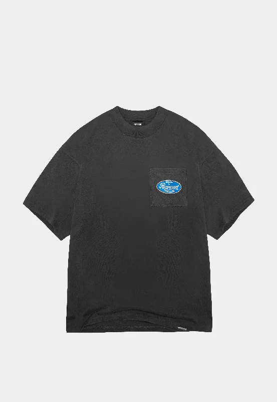 Represent Classic Parts T-Shirt Aged Black-- Chenille Blend Fleece Blend Nylon Blend