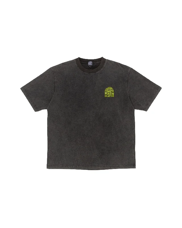 Arch T-Shirt - Ash-- Front Pockets Side Pockets Patch Pockets