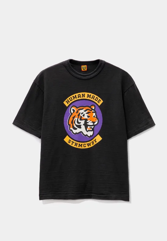 Human Made Graphic T-Shirt #04 Black-- Cashmere Blend Cotton Blend Poly Blend