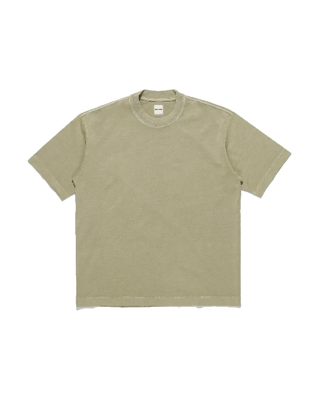 Studio T-Shirt - Elm-- Welt Pockets Slit Pockets