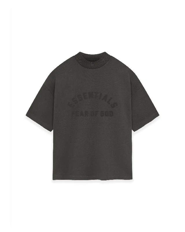 Heavy Weight T-Shirt - Ink-- Print Jacquard Patchwork