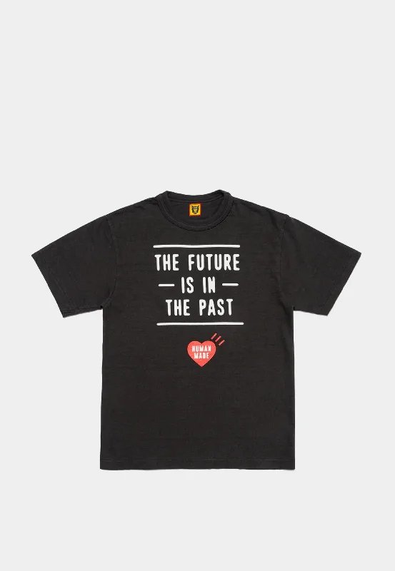 Human Made Graphic T-Shirt #03 Black-- Collared Crew Neck Turtle Neck