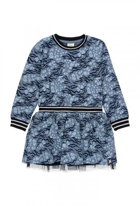 Print Knit Dress 455059-9928 Tunics Stylish elegant