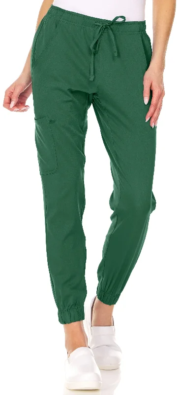 Drawstring Cargo Jogger Pant By MediChic XXS-3X / Hunter Comfortable Cargo Pants