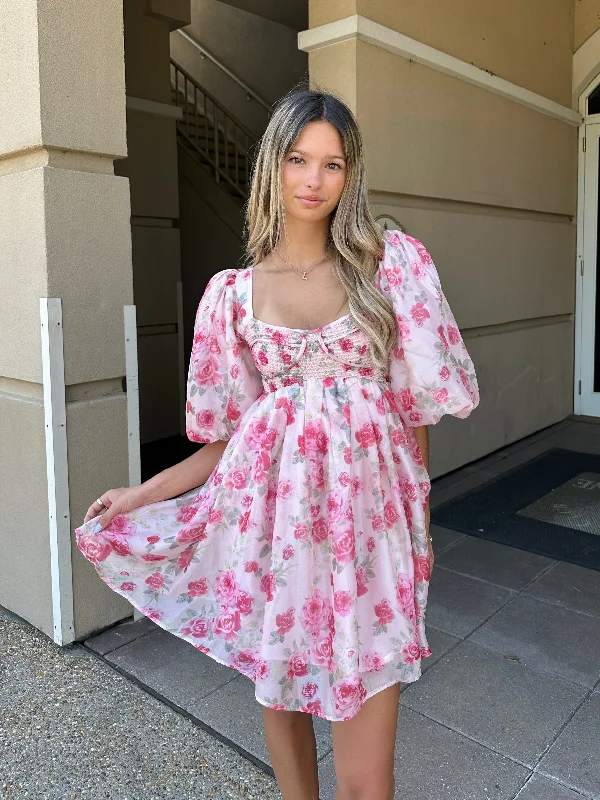 Afternoon Picnic Mini Dress Fashionable Denim Mini Dress