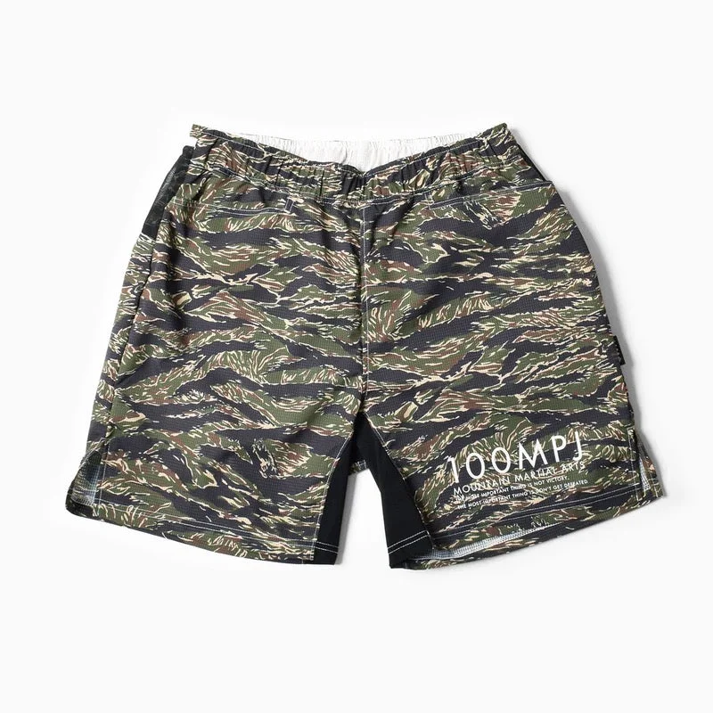 MMA100MPJ Racing Run Pants Trail (Tiger Camo) Elegant Silk Pants
