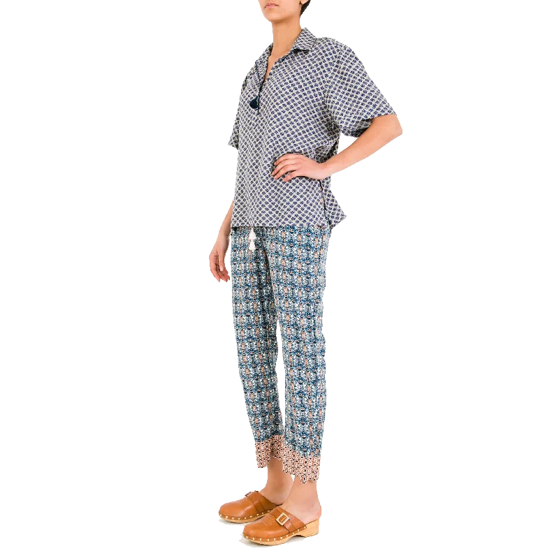 ESTA Pants Formal Wide-Leg Pants
