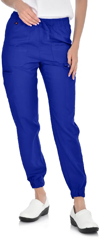 Detailed Jogger Pant By MediChic XS-2XL / Galaxy Blue Classic Cropped Pants