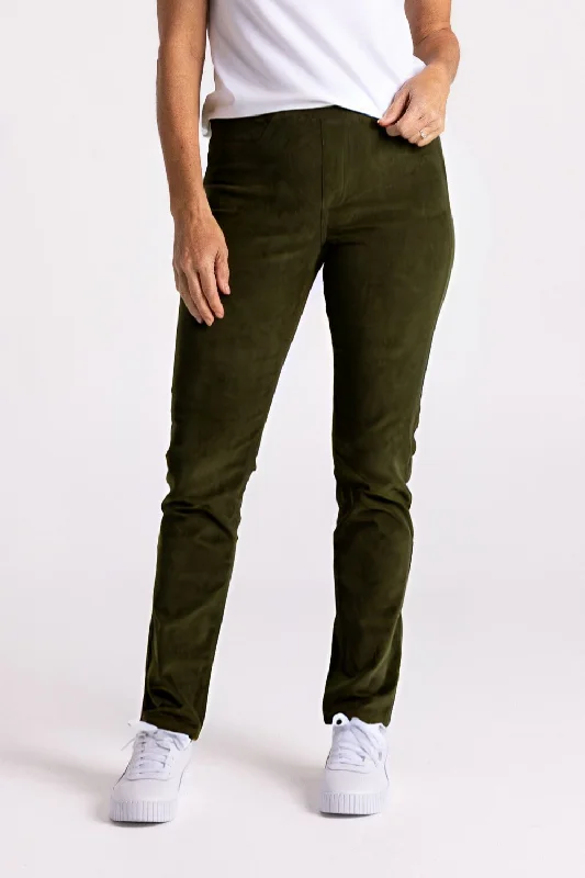 Eva Cord Pant | Seaweed Fashionable Work Pants