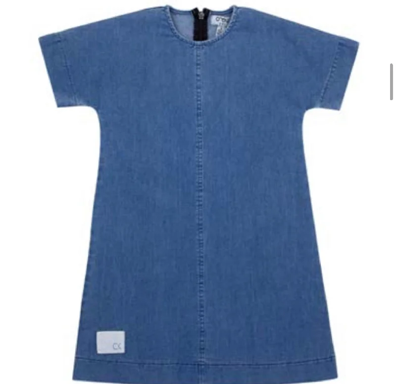 Denim Wash Dress AL2506 Tunics Favorite customer