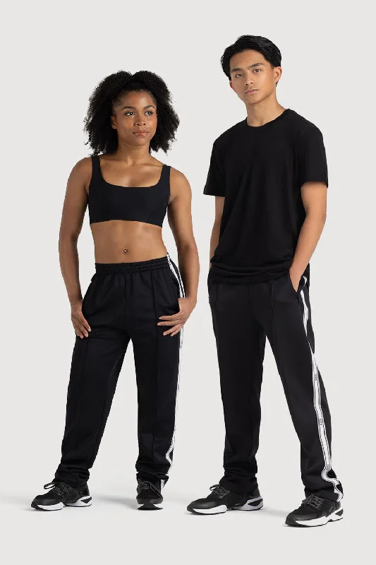 P55628 - Adult Bloch Logo Track Pant Classic Flared Pants