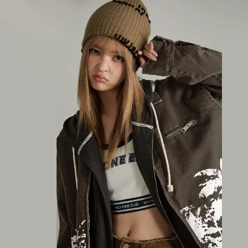 Noe Casual Zip Jacket Chenille Jacket Brocade Jacket Lace Jacket