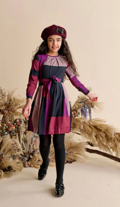 Colorblock Dress 1569 Tunics Cozy soft