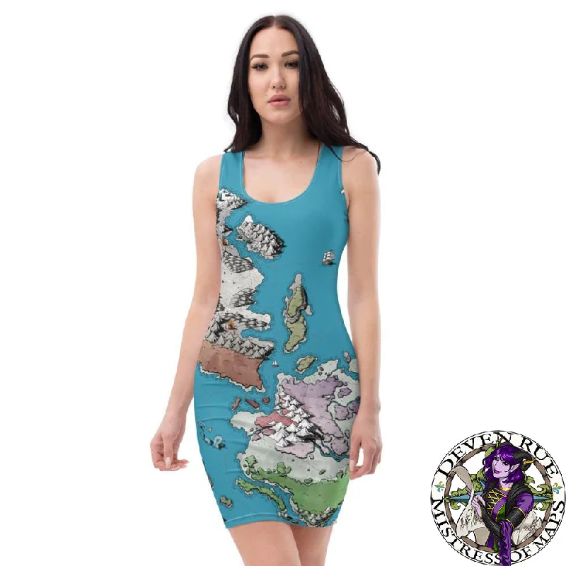 Ortheiad Fitted Dress Shift Classic Vintage