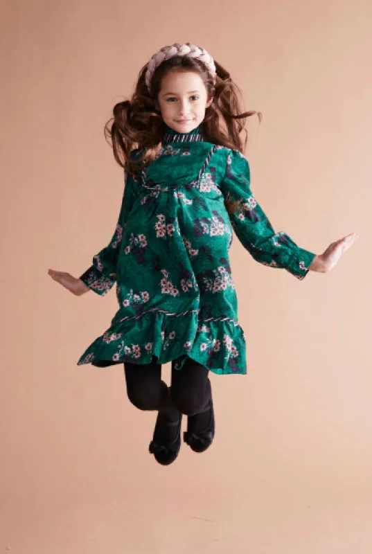 Floral Dress 1246 empire Waist empire