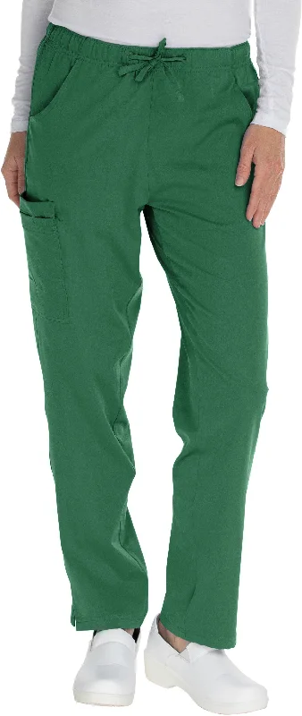 Elastic Drawstring Cargo Pant By MediChic XXS-5X / Hunter Trendy Wide-Leg Pants