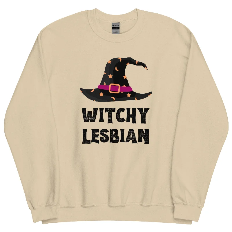 Witchy Lesbian Sweatshirt Hoodie with Drawcord Adjustable Secure
