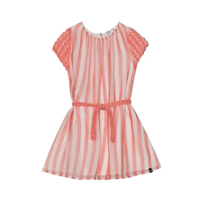 Striped Peach Dress C30O95 Tunics Corduroy durable