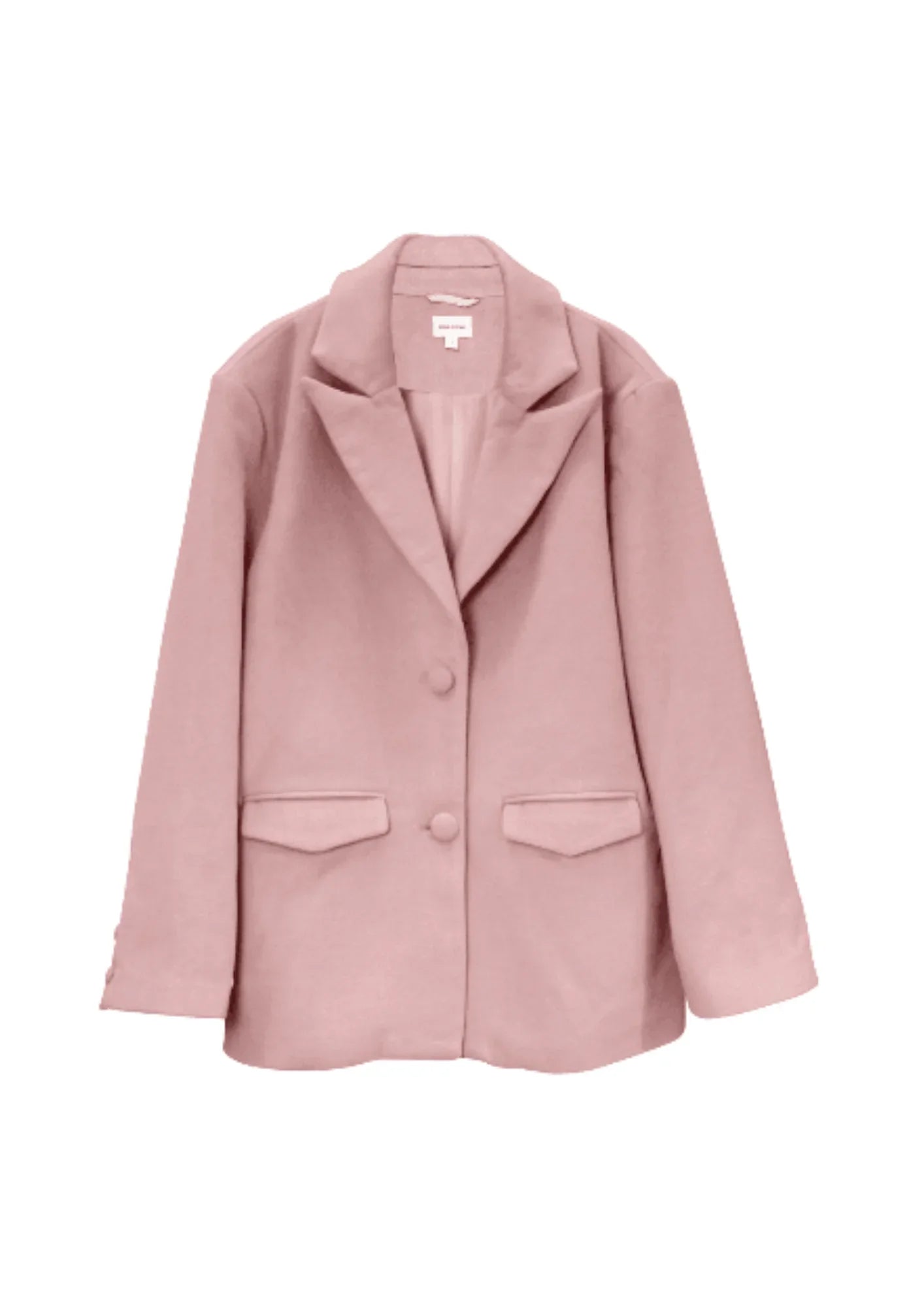 PINK LIGHT JACKET Wool Jacket Cashmere Jacket Tweed Jacket