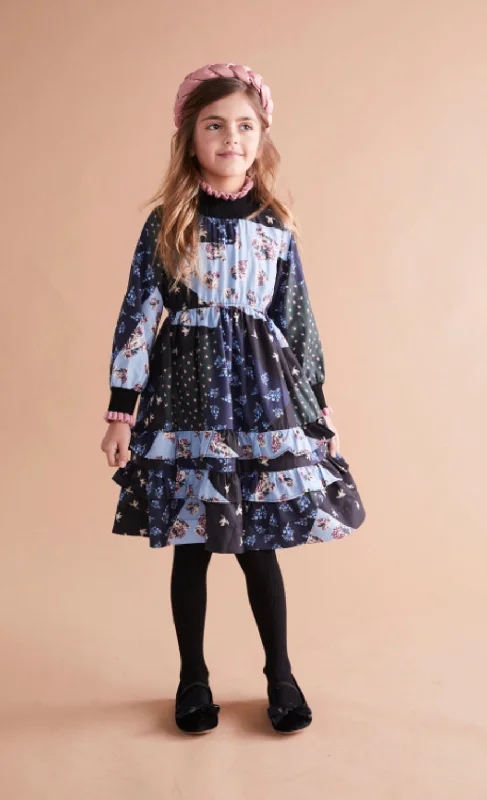 Contrast Collar Dress 1225 Tunics Sophisticated sleek