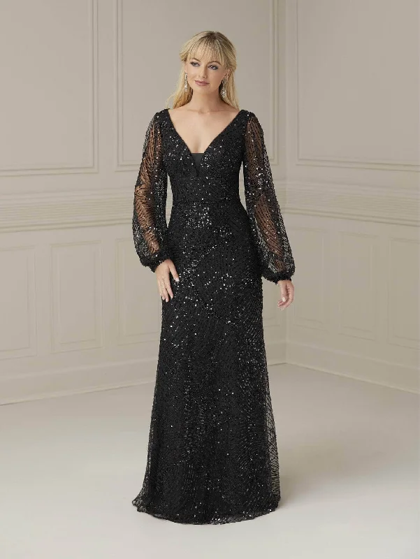 Christina Wu Elegance - 17114 Bishop Sleeves Evening Dresses Tunics Bestseller popular