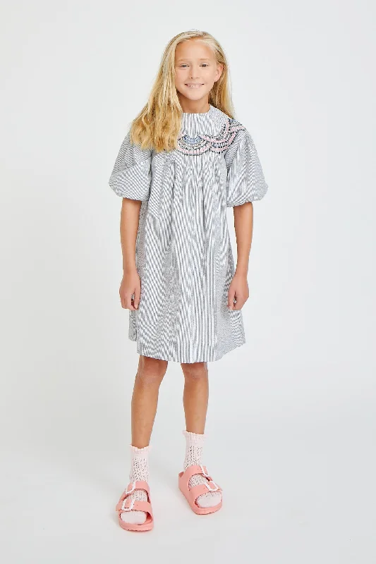 Seersucker Dress 1129 Tunics Designer luxury