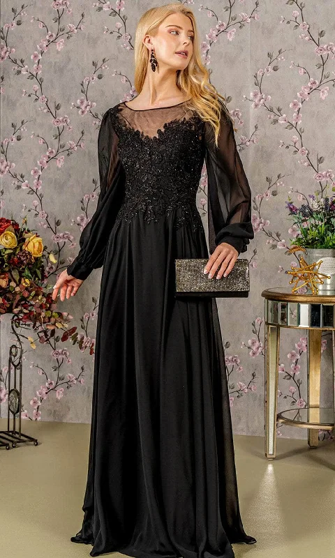 GLS by Gloria GL3363 - A-Line Embroidery Formal Dress Tunics Short Trendy