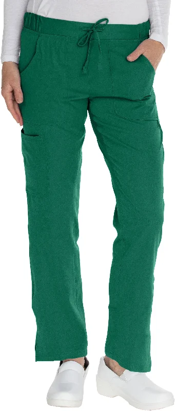 Flat Front Elastic Waist Pant By MediChic XXS-5X / Hunter Casual Sweatpants Style