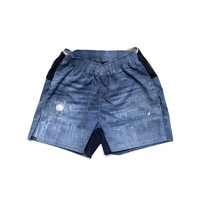 MMA Denim Racing Run Pants V2.5 (Denim70) Cozy Fitted Pants