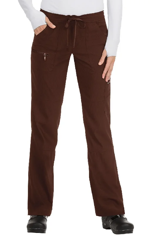 Peace Pant Regular  by KOI XXS-5XL /  Espresso Classic Chino Pants