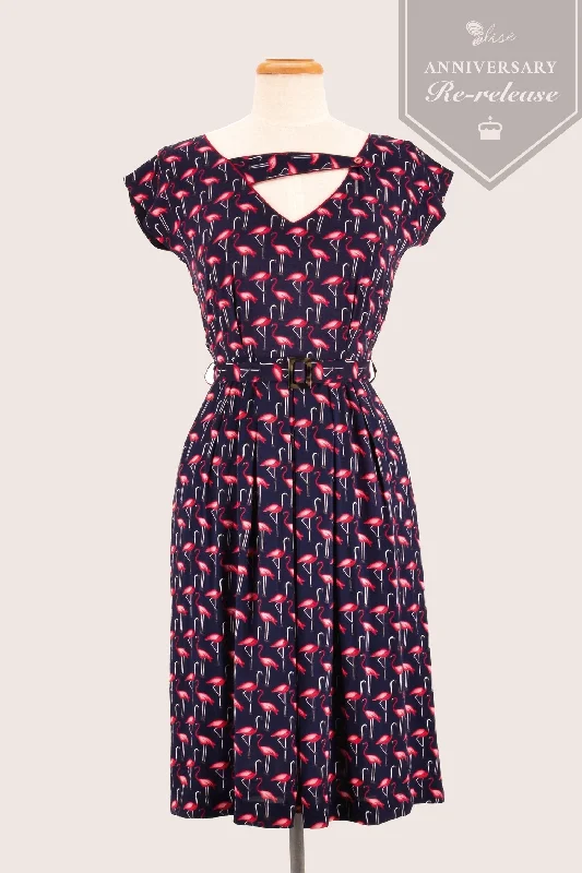 Ebony Navy Bird Dress Tunics Plaid country