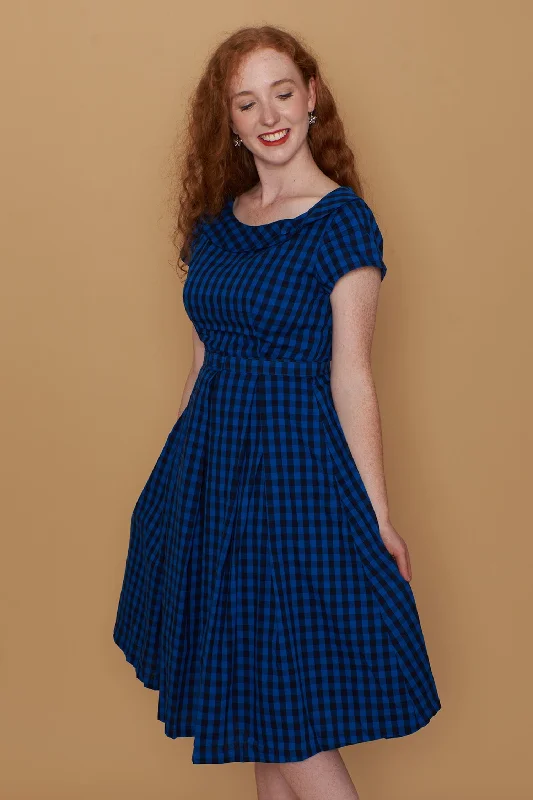 Brooklyn Cobalt & Navy Dress Tunics Custom made