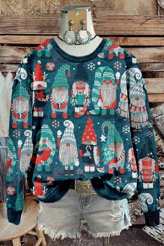 Cute Christmas Nutcracker Print Sweatshirt Hoodie with Patch Decorative Personalized Cute Christmas Nutcracker Print Sweatshirt Hoodie with Patch Decorative Personalized
