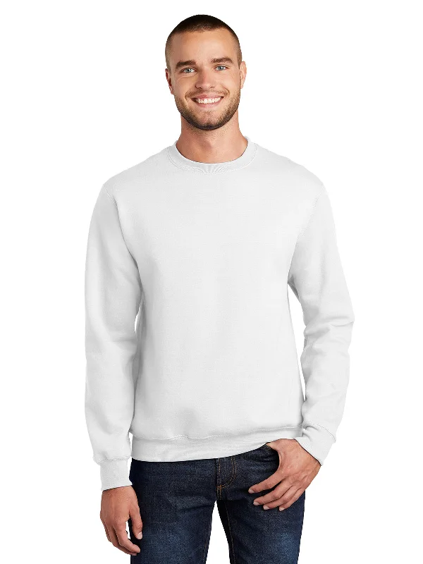Men's Essential Fleece Crewneck Sweatshirt Hoodie with Drop Shoulder Relaxed Streetwear Men's Essential Fleece Crewneck Sweatshirt Hoodie with Drop Shoulder Relaxed Streetwear
