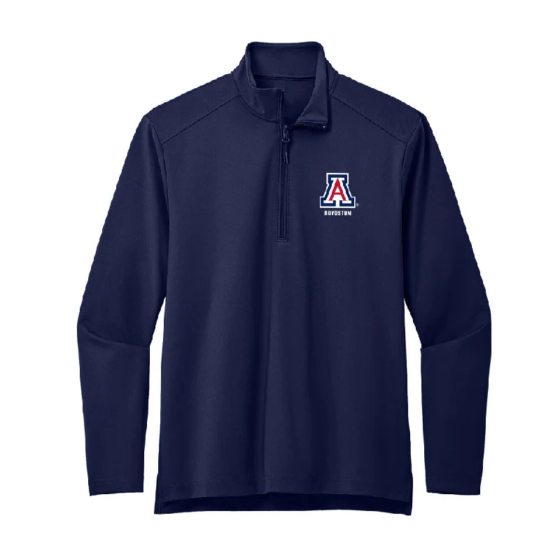 Arizona - NCAA Women's Soccer : Lily Boydstun - Premium Quarter Zip Jacket Corduroy Jacket Velvet Jacket Brocade Jacket Arizona - NCAA Women's Soccer : Lily Boydstun - Premium Quarter Zip Jacket Corduroy Jacket Velvet Jacket Brocade Jacket