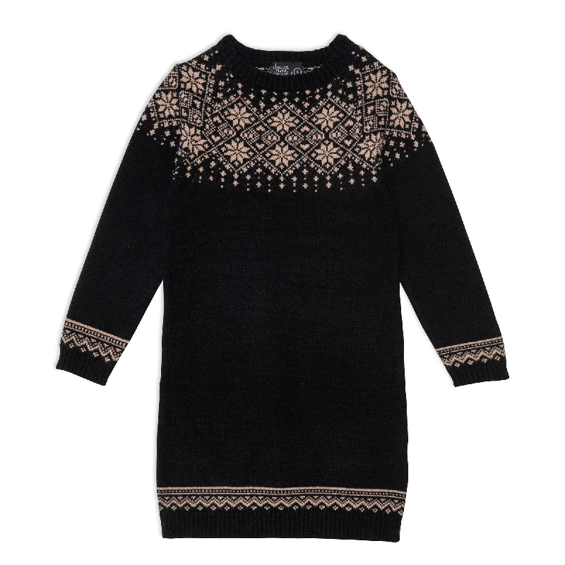 Knit Jaquard Dress  E20NGT93 Maxi Flowy Bohemian