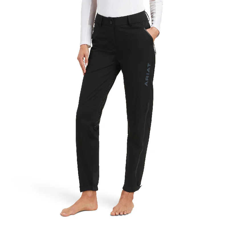 Ariat® Ladies Venture Waterproof Shell Black Full Seat Pant 10041345 Cozy Knit Pants Ariat® Ladies Venture Waterproof Shell Black Full Seat Pant 10041345 Cozy Knit Pants