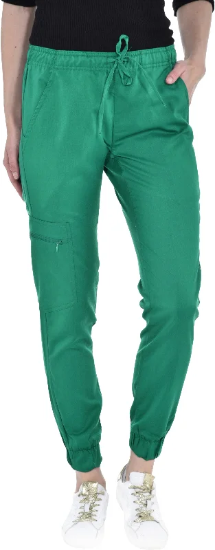 Zipper Cargo Jogger Pant By MediChic XS-2XL / Hunter Soft Stretch Leggings