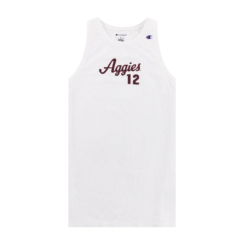 Texas A&M Aggies Champion Mesh Jersey Dress Tunics Chic fashionable