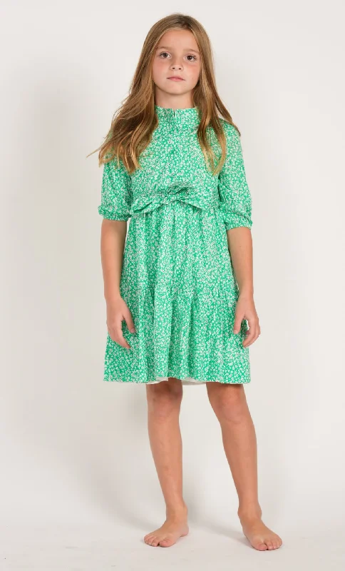 Belted Floral Dress LUS2204-A Tunics Bestseller popular