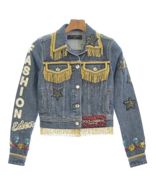 DOLCE&GABBANA Denim jackets Denim Jacket Leather Jacket Suede Jacket