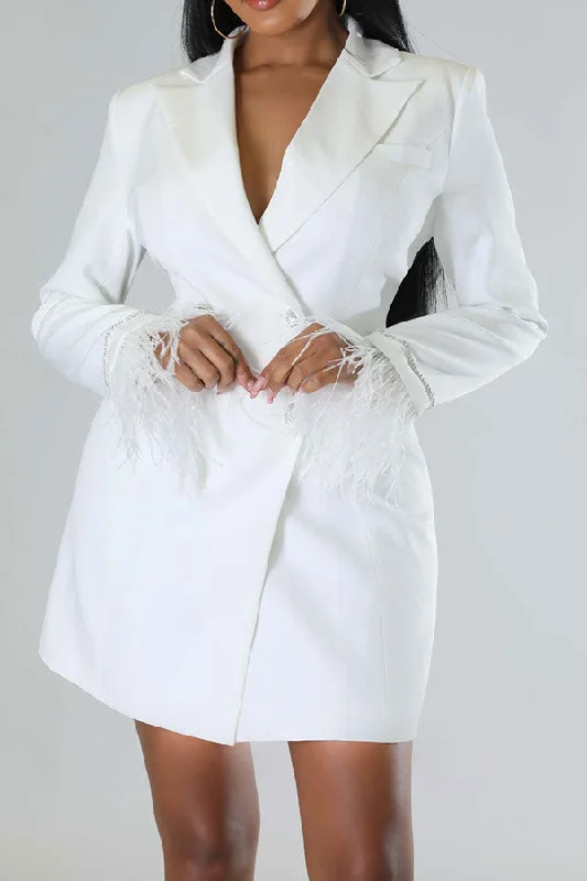 Solid Color Boho Fluffy Mini Dress Stylish Spaghetti Strap Mini Dress