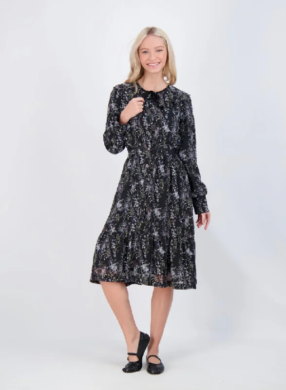 Print Dress DS2YT3087D Tunics Sophisticated sleek