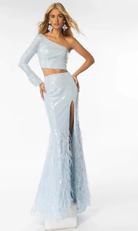 Ava Presley 39243 - Two-Piece One-Sleeve Prom Dress Tunics Sophisticated sleek