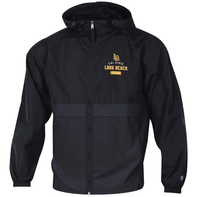 CSULB Light Full Zip Jacket - Black, Champion Toggled Jacket Drawstring Jacket Belted Jacket CSULB Light Full Zip Jacket - Black, Champion Toggled Jacket Drawstring Jacket Belted Jacket