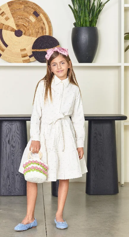 Colorful Button Down Dress 1749 Tunics Corduroy durable
