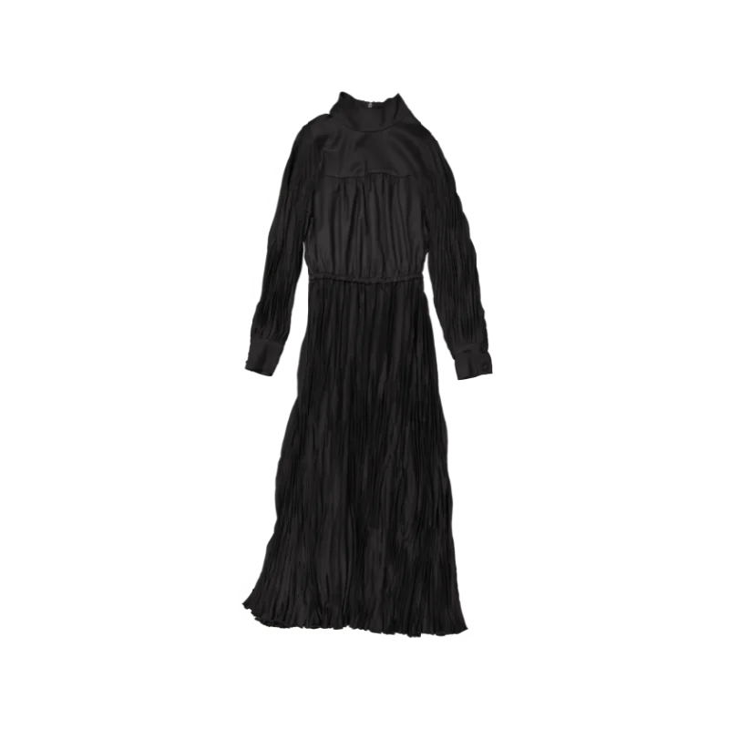 WAVE WAY DRESS-Black Tunics Brand named