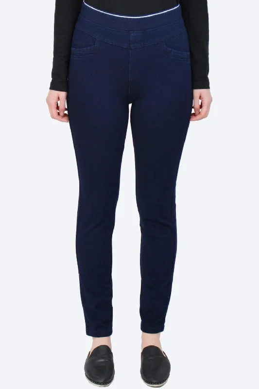 Lustre Pants | Navy Comfortable Maternity Pants