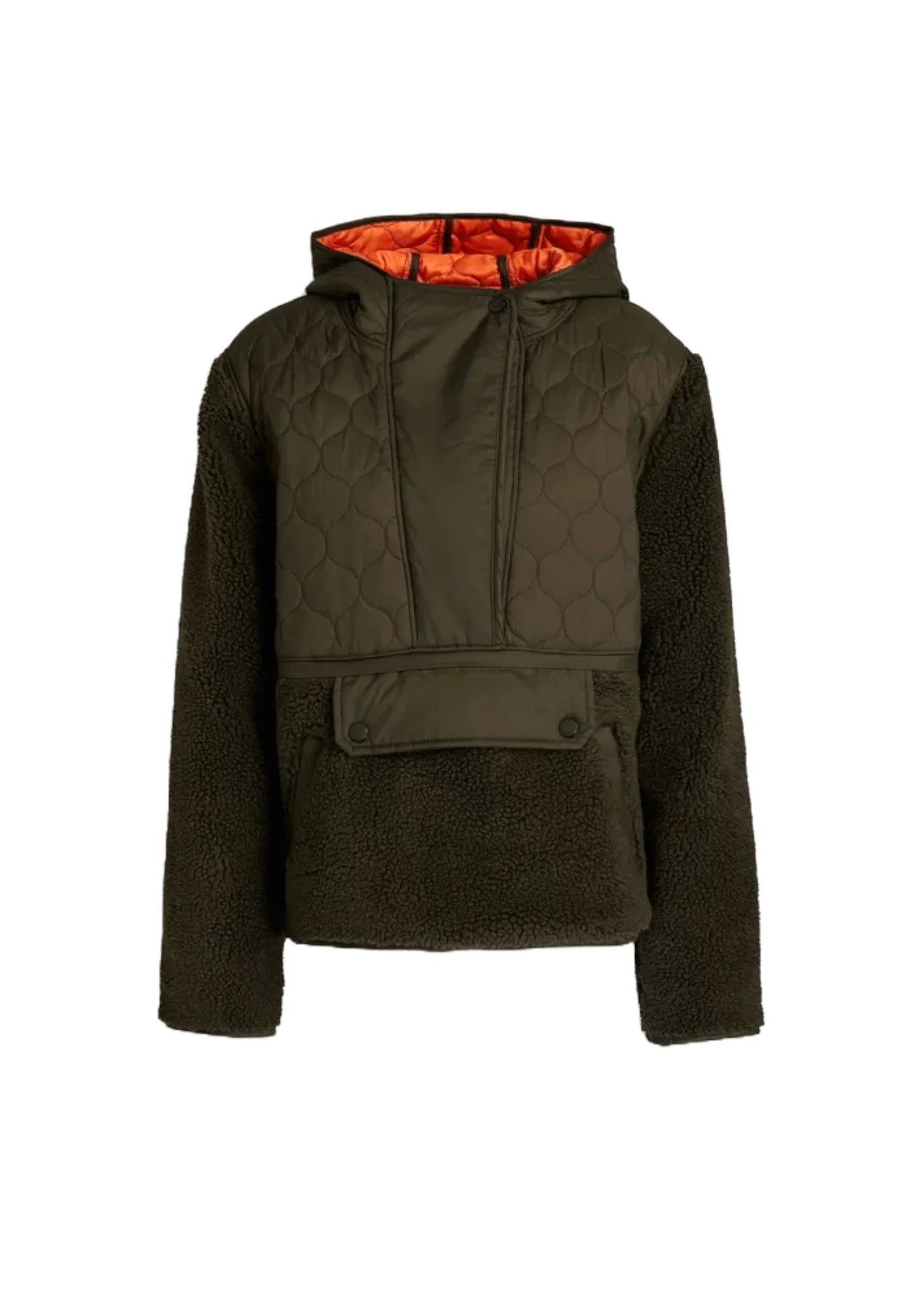 LEO QUILTED HOODED JACKET Fleece Jacket Down Jacket Feather Jacket